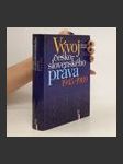 Vývoj československého práva 1945-1989 - náhled