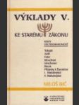 Výklady ke Starému zákonu V. - náhled