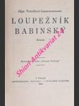 Loupežník babinský - votočková-lauermannová olga - náhled