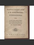 Kapitalistický svět a III. Komunistická internacionála (levicová literatura) - náhled