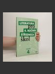 Literatura pro 4. ročník středních škol. Pracovní sešit - náhled