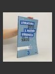 Literatura pro 3. ročník středních škol : zkrácená verze. Pracovní sešit - náhled