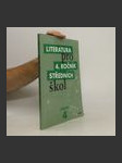 Literatura pro 4. ročník středních škol. Pracovní sešit - náhled