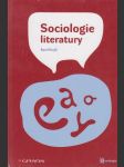 Sociologie literatury - náhled