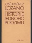 Historie jednoho podzimu - náhled