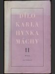 Dílo Karla Hynka Máchy II. - náhled