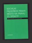 Sociální prostředí Prahy: město na prahu 21. století - náhled