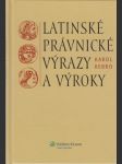 Latinské právnické výrazy a výroky - náhled