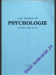 Psychologie - poznej sám sebe - marek a.m. op - náhled