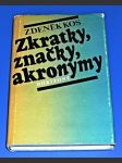 Zkratky, značky, akronymy - náhled