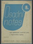 Osadní notes 8.  - náhled