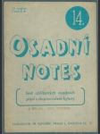 Osadní notes 14.  - náhled