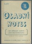 Osadní notes 16.  - náhled