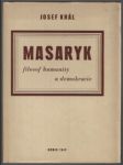 Masaryk - filosof humanity a demokracie - náhled