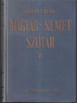 Magyar-német szótár - náhled