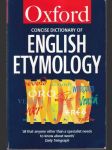 Concise Oxford English etymology - náhled