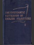 The Systematic dictionary of english adjectives Book 2 - náhled