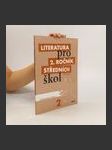 Literatura pro 2. ročník středních škol : zkrácená verze. Pracovní sešit - náhled