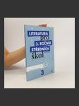 Literatura pro 3. ročník středních škol : zkrácená verze. Pracovní sešit - náhled