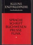 Sprache schrift buchwesen presse funk - náhled