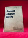 O možnosti slovanské etiky - náhled