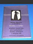 Hudba a zpěv - Studijní materiály pro posluchače studia učitelství 1.stupně ZŠ - náhled