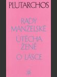 Rady manželské; Útěcha ženě; O lásce - náhled