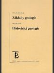 Základy geologie. Historická geologie - náhled