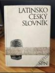 Latinsko-český slovník - náhled