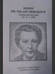 Dopisy dr. milady horákové z pankrácké cely smrti 24.-27.6.1950 - náhled