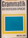 Grammatik der deutchen sprache - náhled