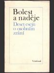 Bolest a naděje - deset esejů o osobním zrání - náhled