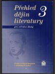 Přehled dějin literatury 3. pro sš - náhled