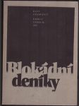 Blokádní deníky - náhled