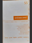 Svědectví / čtvrtletník pro politiku a kulturu č.55 -ročník  -xiv -1978 - náhled