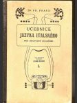 Učebnice  jazyka  italského pro obchodní  akademie  i.  díl - náhled