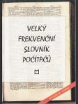 Velký frekvenční slovník počítačů - náhled