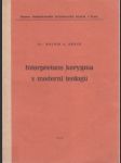 Interpretace kerygma v moderní teologii - náhled