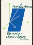 Elementary Linear Algebra - náhled