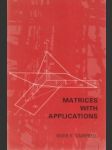 Matrices with Applications - náhled