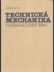 Technická mechanika. Mechanika tuhých telies - náhled