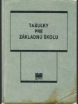 Tabuľky pre základnú školu - náhled