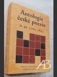 Antologie české poezie II.díl (1986-2006) - náhled