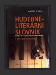 Hudebně literární slovník I. Skladatelé 20 století - Hudební díla inspirovaná slovesným uměním + CD - náhled