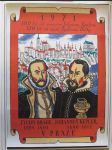 1971, 400 let od narození Johanna Keplera, 370 let od úmrtí Tychona Brahe, Tycho Brahe 1598 - 1601, Johannes Kepler 1600 - 1612 v Praze - náhled