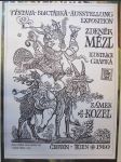 Zdeněk Mézl: Ilustrace, grafika, výstava - Bbictabka - Ausstellung exposition, Zámek Kozel, červen - říjen 1980, Krajské středisko Státní památkové péče a ochrany přírody v Plzni - náhled