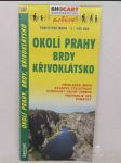 Okolí Prahy, Brdy, Křivoklátsko: Turistická mapa 1:100000 - Přehledná mapa, dálkové cyklotrasy, stínovaný reliéf terénu, podporuje GPS, památky - náhled