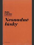 Nesnadné lásky - náhled