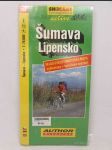 Šumava - Lipensko 1:75000, Velká cykloturistická mapa - cyklotrasy, turistická značení - náhled