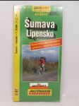 Šumava - Lipensko 1:75000, Velká cykloturistická mapa - cyklotrasy, turistická značení - náhled